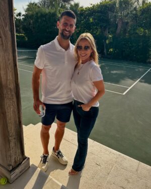 Cheryl Hines Instagram - Congratulations Novak!! Your dedication, resilience, and passion for the game continue to inspire millions. What a legend!  #NovakDjokovic #Champion 
Novak Djokovic has set a new record with his 411th match win in Masters 1000 events.
Most Masters match wins: 411 ✅
Most Masters titles: 40 ✅