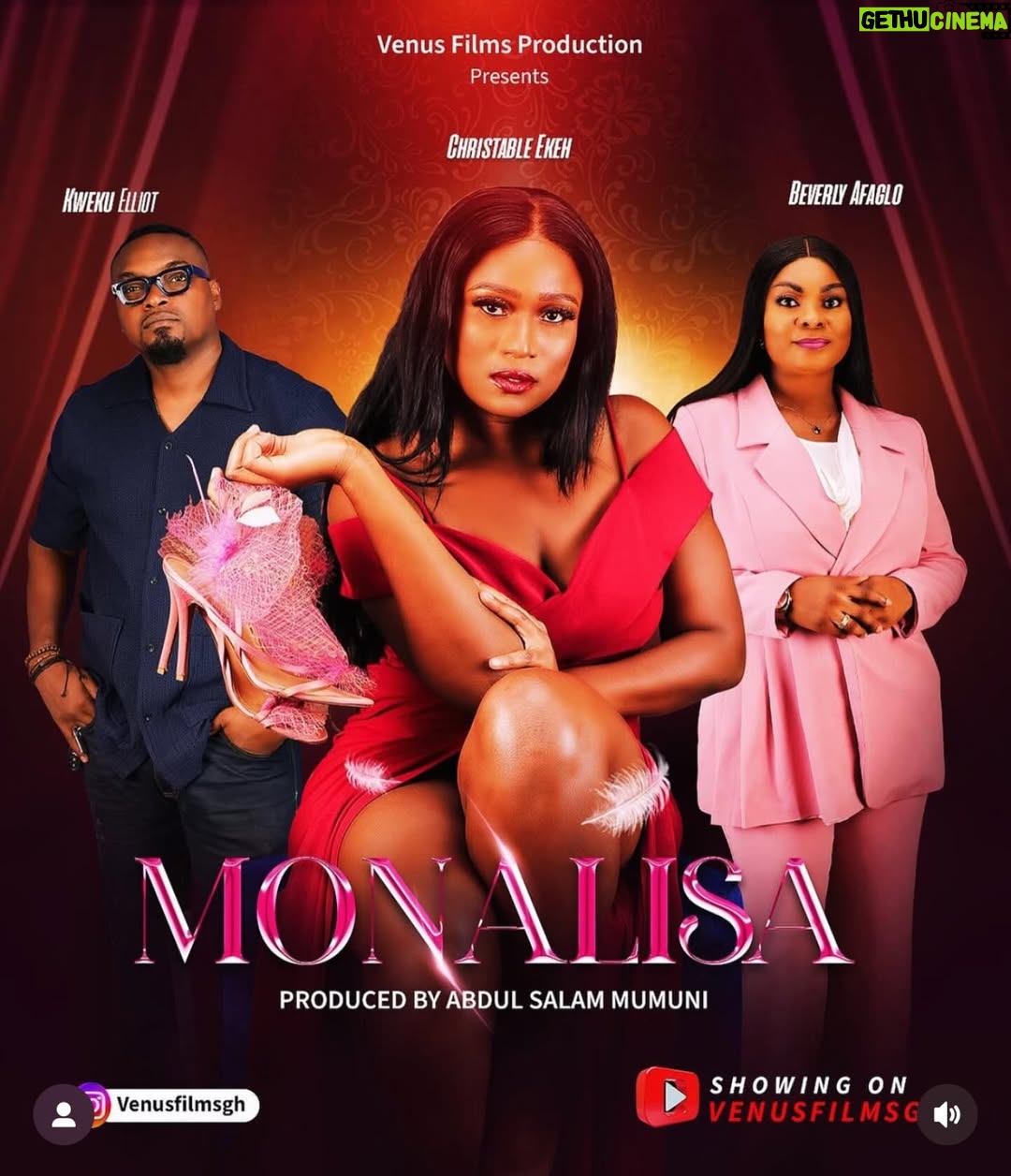 Christabel Ekeh - 3 Likes - Thank you Jesus ❤️🙏🏾.
Have you seen Monalisa? It’s showing on @venusfilmsgh channel on YouTube. Enjoy 😉