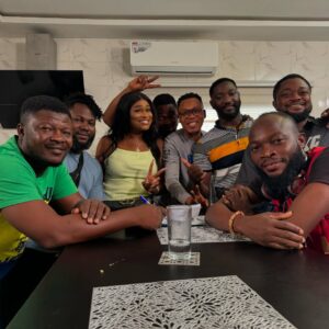 Christabel Ekeh Instagram - Thank you Jesus ❤️🙏.
Stills from the making of COLD FEET….. coming to you soon from #venusfilmsgh @abdulsalammumuni