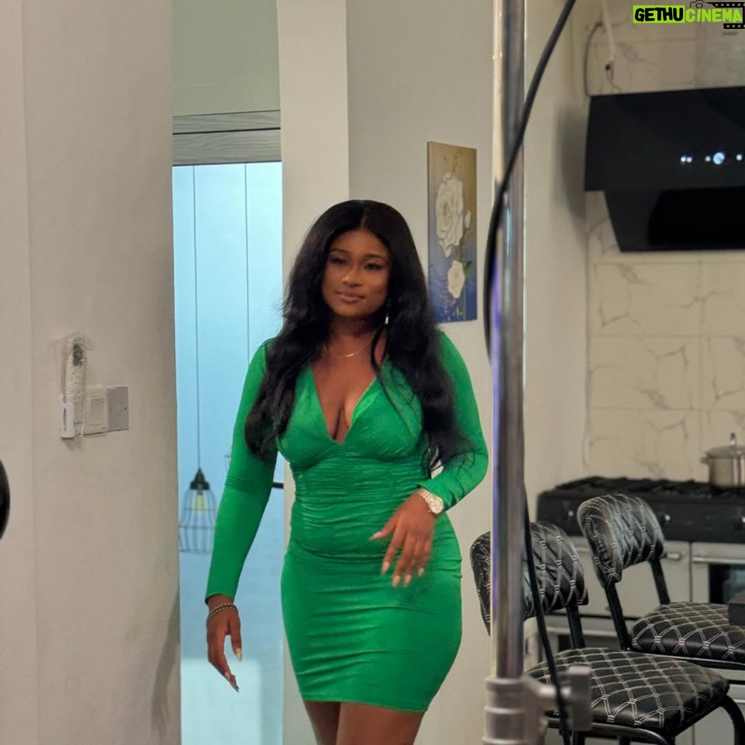 Christabel Ekeh - 3 Likes - Thank you Jesus ❤️🙏.
Stills from the making of COLD FEET….. coming to you soon from #venusfilmsgh @abdulsalammumuni