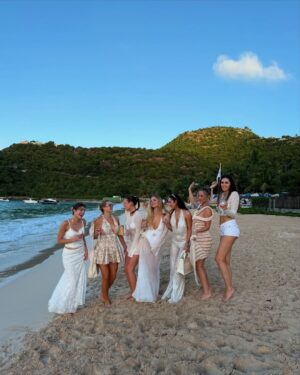 Cindy Marina Instagram - Luckiest girl in the world to have such amazing friends to celebrate these special moments with 🫶🏼💕 To say we thrived on St Barth’s would be an understatement! Best weekend of my life! 🥂 #bachelorette