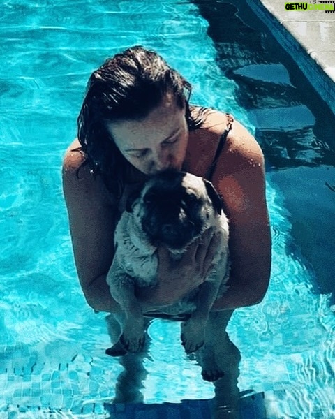 Claudia Conserva - 11K Likes - Bienvenido verano!
Capeando el calor con Aslan y como a veces “se me escapan los enanos del bosque” me puse a hacer ejercicio con 39 grados 😅