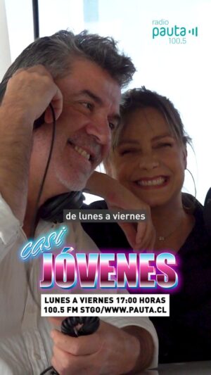 Claudia Conserva Instagram - 🎙️ ESTRENO! Radio Pauta comienza su temporada 2025 con nuevas voces. Por primera vez juntos en radio, Claudia Conserva y Juan Carlos “Pollo” Valdivia regresan en vivo para acompañar tus tardes en "Casi Jóvenes", de lunes a viernes a las 17:00 horas por la 100.5 FM y ONLINE desde cualquier parte del mundo en Pauta.cl 🌐

👉 @pollolibre66 y @clonserva te esperan en una conversación cotidiana y divertida, mezclando la actualidad con las historias y anécdotas de toda una generación. Si te tomas la vida con humor y ya no te vienen con cuentos…  también eres parte de los “CASI JÓVENES”. Desde el lunes 10 de marzo en Pauta!