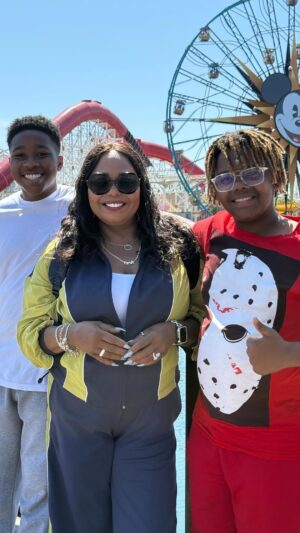 Cocoa Brown Instagram - Part 1 of #taurusseason♉️ complete! Thank you @disneyland & @greatwolflodge @unistudios @knottsberryfarm for one heck of an AMAZING week! I’m not saying I’m super Mom but gosh darn it. I think I might be a Mom that’s super💙💙and Auntie Renee THANK YOU!!! For being you and making the start of this journey so INCREDIBLY AWESOME for the boys! 💙💙And Uncle Vic WE LOVE YOU even as you try your best to recruit your nephew into becoming a lawyer and the Nupe!😂❤️ yes I wore their tails out, but the memories we created I know we will live with them forever! Work hard play harder! Finally enjoying, smelling the roses and the fruits of my labor. This is what it is all for.🥹🥰💙 and yes I’M TIRED AS A MOFO! But it was sooo worth it!! #cocoabrownonefunnymomma #mommylife #vacation #cali #workhardplayhard #allforhim #hesworthit❤️ #throughthefire #rebuild #blessed #besties #issavibe #disneyland #greatwolflodge #knottsberryfarm #universalstudioshollywood #poolday🏊 #enjoyingeverymoment #twoteenagers #oneweek #onemom #wedidthat #springbreak2025