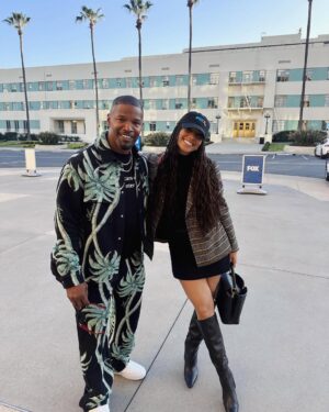 Corinne Foxx Instagram - Foxx x Fox is official! Yesterday we celebrated the kick off of @foxxholeproductions deal with Fox Studios! With two incredible shows already at Fox Network, we can’t wait to create even more with this new partnership! Foxes stick together! 🥂🦊🤝 @iamjamiefoxx @datariturner