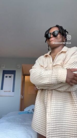Courtney Taylor Instagram - Bringing backback this gem. Happy Easter! Y’all better thank Jesus for being so merciful lol