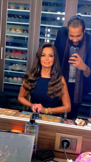 Dalia Mostafa Instagram - @daliamostafaac 🫶🫶
Makeup 💄 : @ahmed.hassan.makeup 
Hair : #madohairdresser 
#hairlook #trending