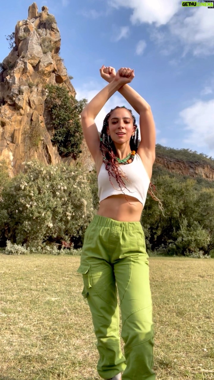 Dalia Shawky - 74.9K Likes - MY POWER. ❤️‍🔥 

I rock-climbed that beautiful landscape behind me today.. you know what that is? The Pride Rock, the real-life inspiration behind our childhood favorite Lion King. & yes, it was magical. ⛰️✨ .. I also cycled all the way through Hell’s Gate .. & I’m still feeling speechless processing it all 🥹⚡️