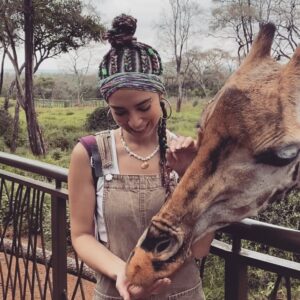 Dalia Shawky Instagram - KENYA! 🦒🦓🐅🦣🐆🌿

Here’s to making a life-long dream of mine become a reality. Beyond ecstatic to go on this adventure of a lifetime. YOLO 🥹⚡️

Swipe more to see my besties Eddie and Betty .. 
Eddie و شوفوا 
و هو بيسمع اسمه و بيسمع كلامي و يجيلي 
و قصة حبنا اللي اول صفحة اتكتبت فيها انهارده 🤭
اتهورت و عملتها.. 🙈

علاقتي بالزرافة علاقة بحبها اوي.. من و انا صغيرة ناس كتير اوي كانت بتقعد تتريق عليا و تقولي ان رقبتي شبه الزرافة.. كانوا بيقولوهالي بطريقة مش لذيذة خالص .. كبرت و حبي للزرافة كبر معايا و كتبت مرة ان نفسي اعيش اللحظة دي اني أككلهم و اني اشوفهم في الwild حاسين بالحرية و منطلقين .. و حصل. الحمد لله.. سبحانك. 

انا لو رقبتي بتشبهوها بالزرافة 
فأنا ليا الشرف بجمالهم ده و رشاقتهم دي 🦒

انهارده كان يوم ~ عمري ماهنساه في حياتي كلها. ✨
