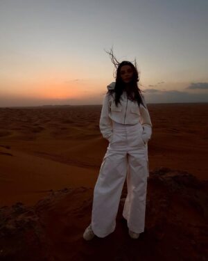 Dalida Khalil Instagram - * “Into the desert I go, to lose my mind and find my soul.”

#desert #desertlife #desertsafari #dubai #dalidakhalil