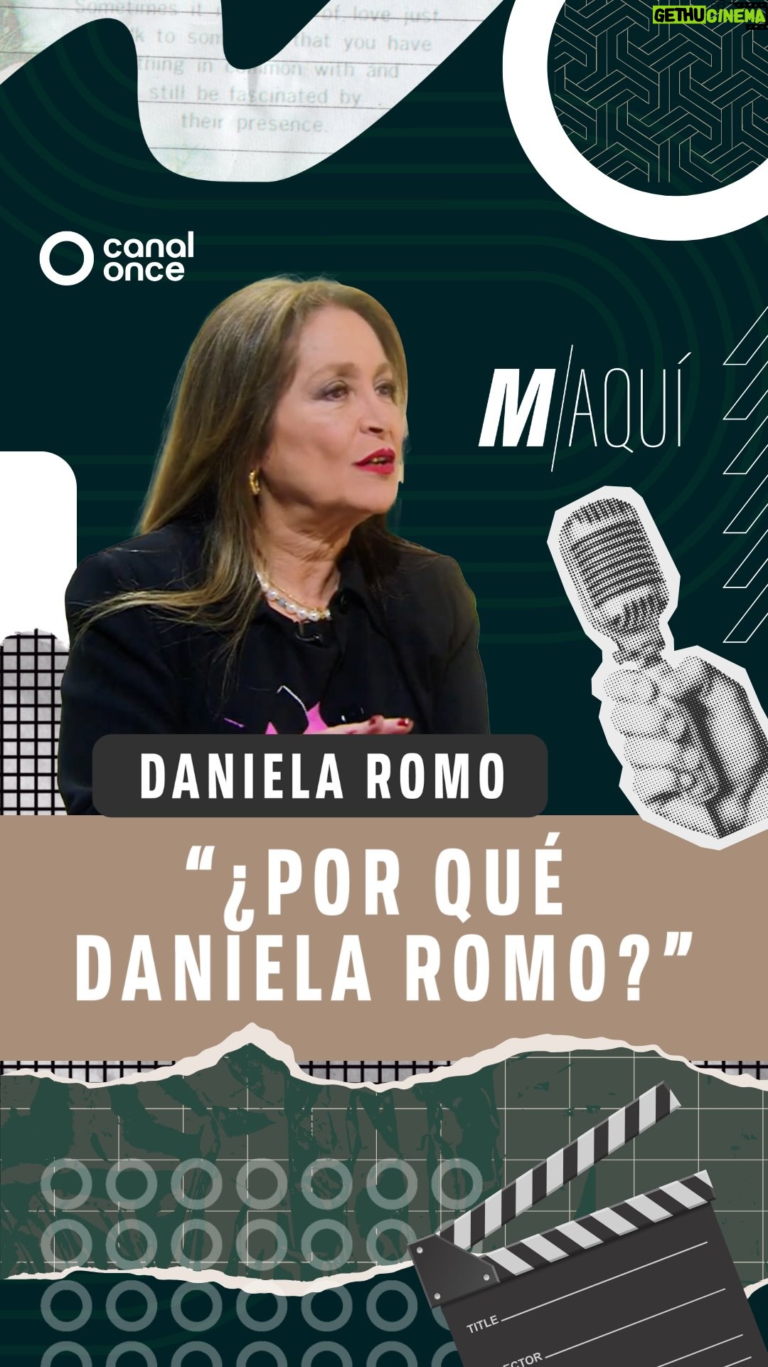 Daniela Romo - 2.8K Likes - ¿Sabías que su nombre real no es #DanielaRomo?
Ve el episodio completo de #MAquí con @danielaromoweb y @heriberto.murrieta en YouTube.
Descubre cómo fue que eligió su nombre artístico y muchos secretos más.
#LoViEnElOnce