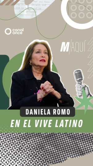 Daniela Romo Instagram - En la última edición del #ViveLatino, @danielaromoweb nos sorprendió a todos encendiendo el escenario. 🔥

¿Quién se lo hubiera imaginado? 😎

Ella misma nos platica de este momento tan especial.

Ve el episodio completo de #MAquí con @heriberto.murrieta en YouTube. 📱💻

#LoViEnElOnce