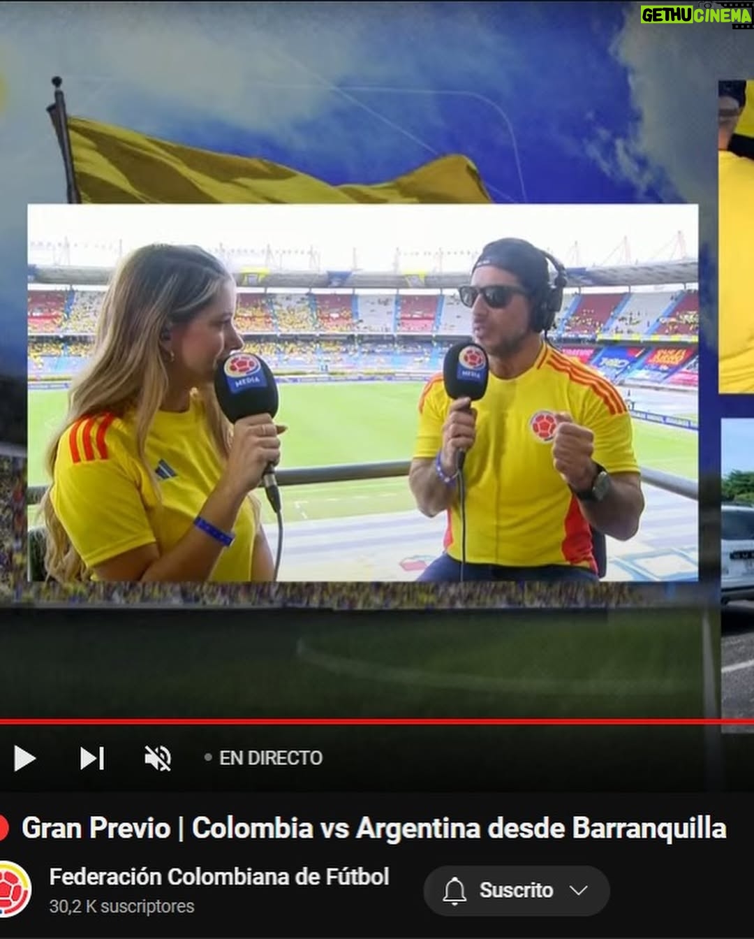 Daniella Donado - 43.9K Likes - Que gran día el que vivi! Y que EMOCIÓN LO QUE HOY NUESTRA SELECCIÓN NOS HIZO VIVIR !!!!!!!!!! Saben que respiro fútbol y hoy un gran trabajo periodístico de la mano de @fcfseleccioncol
GRACIAS