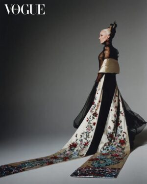 Daphne Guinness Instagram - Thank you @voguekorea 💕 it was so lovely working with you all!
The beauty and the culture of Korea is so deeply fascinating ✨🤍 I can’t wait to be there! 🦂I haven’t been there since May 1st 1998 … another life !

Tickets for my upcoming exhibition at #Ground museum.in #Seoul are available now ⚡️ (link in bio)

FASHION EDITOR- DAHYME KIM 
PHOTOGRAPHER- AGATA SERGE @agataserge 
HAIR- PHILIPPE  @philippetholimet 
MAKEUP- TERRY BARBER @terrybarberonbeauty 
CASTING- JESSICA KIM
PRODUCTION- HEATHER LEE
WARDROBE- DAPHNE GUINNESS @daphneguinness 

#VOGUE #VOGUEkorea #KOREA #Seoul #Kpop #KoreaMove ⚡️ actually, I want to make an album there.. that would be cool