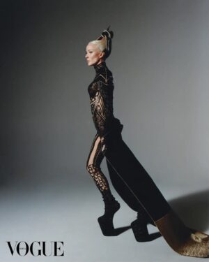 Daphne Guinness Instagram - Thank you @voguekorea 💕 it was so lovely working with you all!
The beauty and the culture of Korea is so deeply fascinating ✨🤍 I can’t wait to be there! 🦂I haven’t been there since May 1st 1998 … another life !

Tickets for my upcoming exhibition at #Ground museum.in #Seoul are available now ⚡️ (link in bio)

FASHION EDITOR- DAHYME KIM 
PHOTOGRAPHER- AGATA SERGE @agataserge 
HAIR- PHILIPPE  @philippetholimet 
MAKEUP- TERRY BARBER @terrybarberonbeauty 
CASTING- JESSICA KIM
PRODUCTION- HEATHER LEE
WARDROBE- DAPHNE GUINNESS @daphneguinness 

#VOGUE #VOGUEkorea #KOREA #Seoul #Kpop #KoreaMove ⚡️ actually, I want to make an album there.. that would be cool