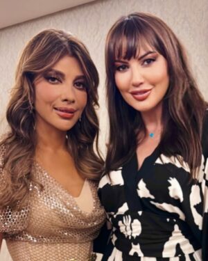 Darine Hamze Instagram - ❤️ @assala  thank you ❤️ 
مع اجمل صوت و اهضم دم  و احلى سهرا… كل الحب #اصالة_نصري
@carlasaadofficial @zoycarevents  amazing event .. proud of you Carlito hbb 🩷