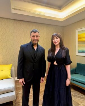 Darine Hamze Instagram - Amazing concert 🖤 Proud of you so much Carlitooo @carlasaadofficial  #kazimalsaher #كاظم_الساهر