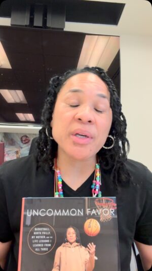 Dawn Staley Instagram - It’s book season…..my book UNCOMMON FAVOR is ready for your learning reading, leisure reading, book club reading, audio listening and all the convenience of just hanging out with you and my book.  Super excited to take you on this journey! Link in the bio! #BlackPrivilegePublishing 
@cthagod
@AtriaBooks
@SimonandSchuster