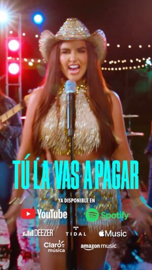 Dayanara Peralta Instagram - YA SALIOOOOOOOOOO 🥃🥃🥃🥃🔔🔔🔔🔔🔥🔥🔥
Si el karma no le ha llegado aún, dile TÚ LA VAS A PAGAR 🤝
.
Ya estamos en YOUTUBEEEE 🔔🔔🔔🔔🫡🫡🫡🍻🍻🍻 ya lo vieron ?? Si aún no, vayan a verlo ahora mismooo, tenemos una nuevaaa ❤️‍🩹❤️‍🩹❤️‍🩹 espero que la disfruten mucho ! ! 
.
Gracias a todo mi equipo @jonathanpeb  @estradaproducciones un trabajo impecable los quiero, es uno de mis videos favoritos, una historia real, quizás más de una lo ha vivido en carne propia. Les mando un abrazo fuerte, quiero seguir haciendo más canciones que lleguen a su corazón. 
.
Disfruten mucho de esto nuevo himno con todo el cariño, ya la tienen en @youtube es toda suyaaaaa, saludddd 🍻🍻🍻🍻 #TLVP #TÚLAVASAPAGAR #DAYANARA
