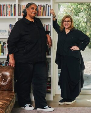 Debbie Millman Instagram - A complete and total dream come true: a feature about our house in Los Angeles and my new book in the @nytimes. These shots are just a few of the amazing photographs by master photographer @philipcheungphoto. (I’m not thrilled with my utterly unflattering outfit, but everything else is glorious and my beloved @roxanegay74 looks so badass and beautiful.) Can anyone spot the Groot? First person to find him gets a free limited edition print of artwork from my new book Love Letter to a Garden. Thank you Sydney Gore aka @cozy.spice for the wonderful article. Free link to read the article and see more about my book is in my bio! 🌺
