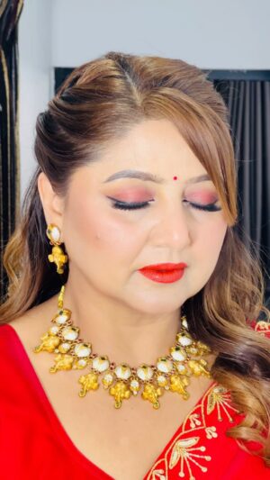 Deepa Shree Niraula Instagram - @dinesh_rai21 
@21fortunate.jewels 
@mahalaxmiboutique_collection