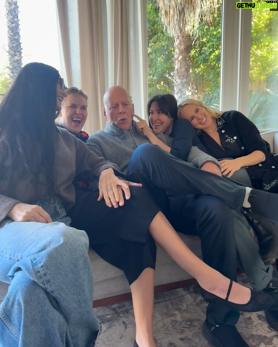 Demi Moore - 798.9K Likes - Happy birthday, BW! We love you ♥️