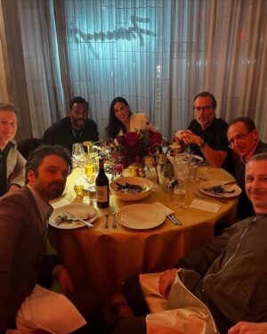 Demi Moore Instagram - Oscar Nominees Dinner 🤍 So honored to be in a room full of these incredible individuals!