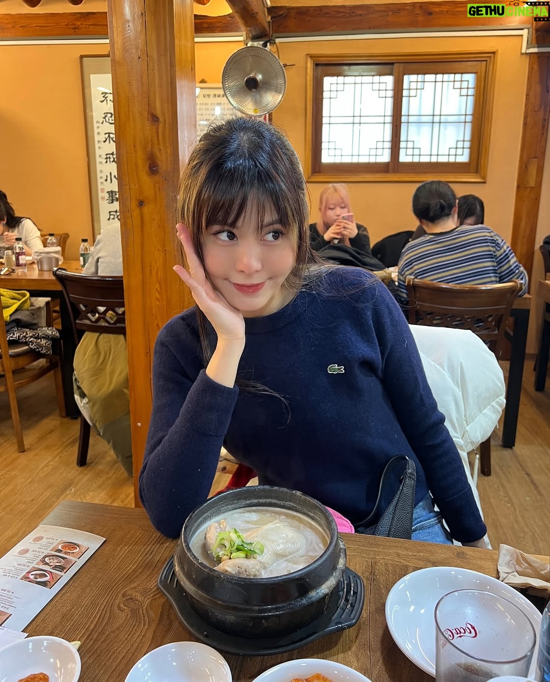 Denise Camillia Tan - 2.5K Likes - March series 🤍
1. Checked out the massive Starfield Library 📚
2. Been working on a new drama project! Stay tuned! 🎬
3. Experienced the worst migraine at the start of my trip, but still gotta look cute 💄
4. Samgyetang saved the day! 🍲
5. Tried marinated raw crab for the first time, brave girl moment 🦀
6. A 4 pax trip that turned into an unexpected sister bonding adventure instead ❤️
7. Having tteokbokki by the street in cold weather hits different
8. Playing in the snow way past midnight ❄️
9. The cutest, fluffiest sheep cafe in Hongdae 🥹🐑
10. My weekly 🎾 fix!
11. Spending the day w the pawrents & fur babies
12. Trying on these sick Tabi @christianlouboutin @maisonmargiela 🔥