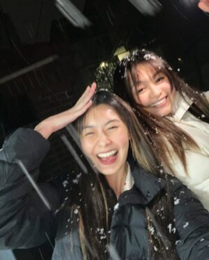 Denise Camillia Tan Instagram - March series 🤍 

1. Checked out the massive Starfield Library 📚
2. Been working on a new drama project! Stay tuned! 🎬
3. Experienced the worst migraine at the start of my trip, but still gotta look cute 💄 
4. Samgyetang saved the day! 🍲 
5. Tried marinated raw crab for the first time, brave girl moment 🦀 
6. A 4 pax trip that turned into an unexpected sister bonding adventure instead ❤️
7. Having tteokbokki by the street in cold weather hits different 
8. Playing in the snow way past midnight ❄️ 
9. The cutest, fluffiest sheep cafe in Hongdae 🥹🐑 
10. My weekly 🎾 fix! 
11. Spending the day w the pawrents & fur babies 
12. Trying on these sick Tabi @christianlouboutin @maisonmargiela 🔥