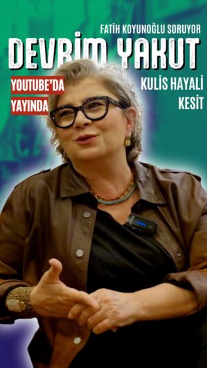 Devrim Yakut Instagram - Devrim Yakut iyi oyuncuyu nasıl tarif eder?

“Kulis Hayali” yeni konuklarıyla yayında! 🥳
Şimdi YouTube kanalından izleyebilirsiniz ❣️

Programımızın yeni konuğu sevgili @devrimyakut, Fatih Koyunoğlu moderatörlüğünde sorularımızı yanıtladı. 🫶🏻

Tiyatro Hayali, kulisinde birbirinden kıymetli konuklarını ağırlıyor. Tiyatro’ya dair her şeyi konuştuğumuz “Kulis Hayali” artık YouTube’da! 📼 🥳

Siz Kulis Hayali’de konuk olarak kimi görmek isterdiniz yorumlara yazın ❣️💫

#KulisHayali #YouTube #DevrimYakut #FatihKoyunoğlu #Tiyatro