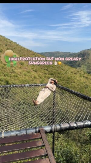 Dharshini Sambathkumar Instagram - I enjoyed the trip, but to be honest, the sun protection I initially used wasn’t sufficient. I had to switch to a high-performance sun defense that provided effective protection without leaving my skin greasy or sticky. This sunscreen is truly magic and I’ve mentioned about this in my stories as well ✨ You will never regret buying this product! 
.
Comment 'sun’ for the direct DM 
.
#sunprotection #skininfluencer #skincare #skinhealth #collab