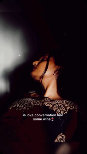 Dharshini Sambathkumar Instagram - Not all women fall for material things 🍷 
.
.
.
#women #love