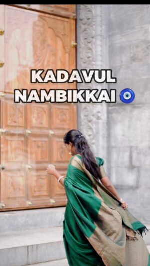 Dharshini Sambathkumar Instagram - Believing in God isn’t just about praying or visiting famous temples,it’s about doing the right thing, treating everyone equally, and having pure intentions. Without these, just believing in god will never make you a good person🧿🙏 
.
.
#mythoughts #motivation