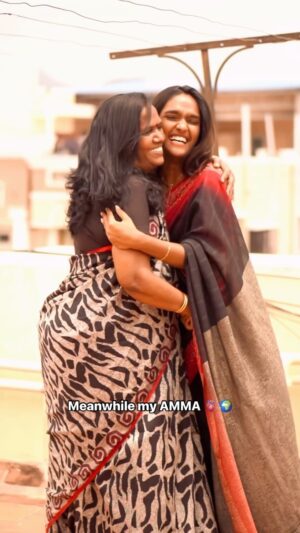 Dharshini Sambathkumar Instagram - Amma, I love you. Being a single parent, it was tougher for you and you did your best in bringing the best out of me and supree.  Thank you for making us this amidst all the odds. Today we are the best version of ourselves and we’ve built an empire with all the stones thrown on us. I’ll be your everything and I’ll do everything to make you happy. 
.
Credits: @bygone.pengal ❤️
.
#mom #amma