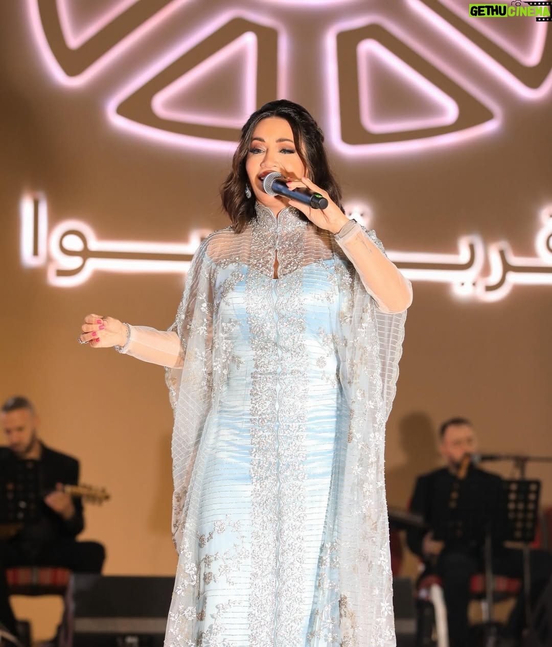Diana Haddad - 63.9K Likes - ختمت عام 2023 بحفل جميل من منطقة #ليوا والحمدلله ختامها مسك 🤍
شكراً هيئة سياحة أبوظبي وشركة مومنتس على التنظيم الجميل
وشكر لفرقتي الموسيقية بقيادة المايسترو احمد طه
#dianahaddad_look
