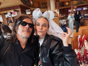 Diane Kruger Instagram - The best time at @disneylandparis ❤️❤️❤️ We love it here ❤️ Thank you for having us , we couldn’t keep smiling all day ❤️❤️❤️❤️