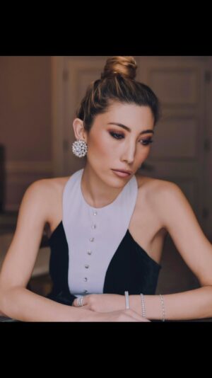 Dichen Lachman Instagram - Thank you @pipbourdillon & @claridgeshotel 🤍 @temperleylondon #severance #pressday #london