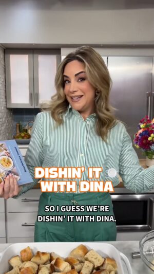 Dina Deleasa Instagram - Dina Deleasa-Gonsar, aka Dish It Girl, stopped by the TODAY kitchen to share two delicious Easter brunch recipes from her new cookbook, “At The Kitchen Sink.” But, first, we caught up with her about some of her favorite recipes, which of her brother-in-law, Kevin Jonas' (Jonas Brothers) songs she likes to play in the kitchen, and more! #JennaandFriends