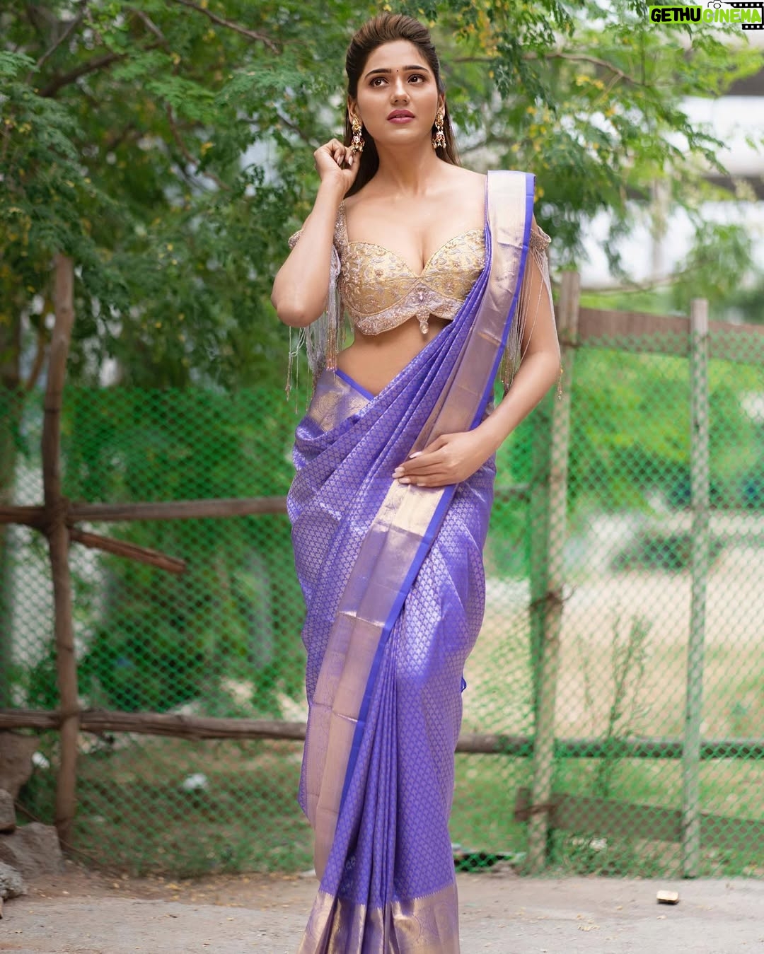 Dollysha - 30.1K Likes - Outfit : @kalamandirroyale
Styled by: @dr.durga_worldrecordholder
MUA: @kalyanmamidipalli