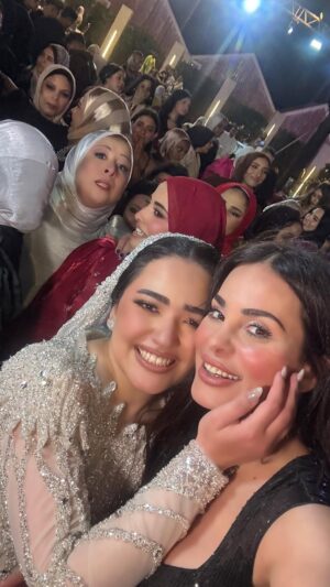 Dominique Hourani Instagram - @passantaadell فرح حبيبتي القمر باسنت