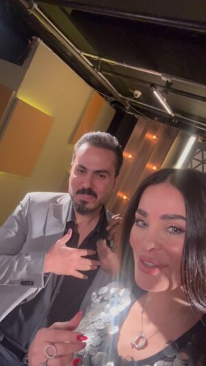 Dominique Hourani Instagram - تصاريح نارية قريبا في مقابلة التلفزيون العراقي مع نذار