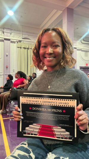 Donshea Hopkins Instagram - last month @ the liberation diploma plus Youth Talent Show 🫶🏽 Unity   Love = CI