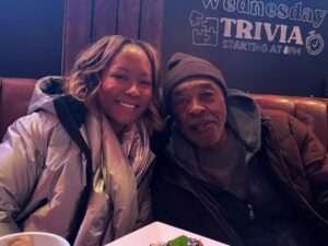 Donshea Hopkins Instagram - a little (D-Day) bday breakdown from earlier this month!

1. I got an early start the day before picked up my @vegantreats cake and a lil snack   a gift from my family @redbamboonyc 

2. Kicked off the day with brunch with my (non-vegan) grandparents and a guitar solo phone call all the way from Mississippi from my Grandad Will 🫶🏽 (kept one of my traditions going and had my vegan green eggs and ham)

3. Went skating, got cards, and lots of birthday wishes!