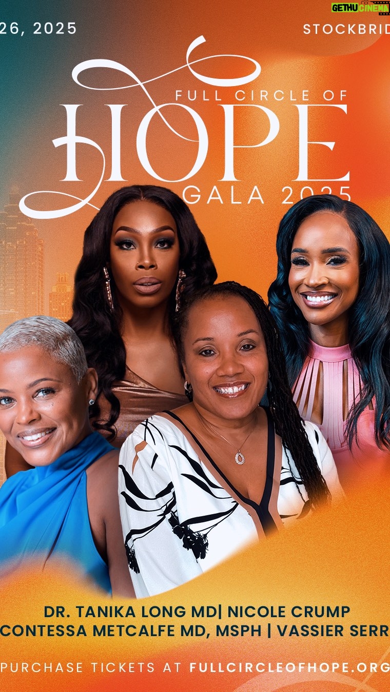 Dr. Contessa Metcalfe - 38 Likes - Weโre proud to support our incredible client, Dr. Tanika Long, and the 3rd Annual Full Circle of H.O.P.E. Galaโa night dedicated to uplifting underprivileged students through scholarships and community support.
Join us on April 26, 2025 at the beautiful Eagleโs Landing Country Club from 6โ9 PM for an inspiring evening of purpose, powerful voices, and celebration.
Special guests include Bravo TVโs Dr. Contessa Metcalfe, actress Nicole Crump, and radio host Vassier Serrano.
Grab tickets in @fullcircleofhope bio!
Educators get 25% off with code: EDUCATOR25
Letโs rally behind this life-changing mission!
#PRWithPurpose #ClientWin #FullCircleOfHOPE #ATLEvents #ScholarshipsMatter #SynergyPR #SupportTheMission #FullCircleOfHope #FullCircleOfHopeGala