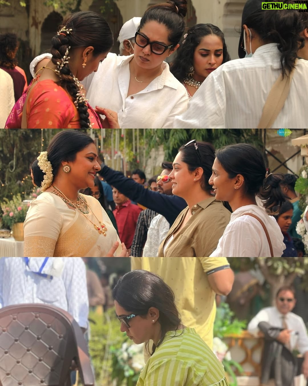 Eka Lakhani - 12.8K Likes - Being on Mani Sir’s set has always felt like being home.
Song shoots with Sir have always been special and this one very very special because of our ensemble cast! Remember the butterflies in my tummy before we shot #Jinguchaa. My first time with @iamkrutimahesh, first ones are always special! ♥️
Costume Designer @ekalakhani
Secondary Costume Designer @malinikarthikeyan
Ace Costume Team:
@harshene.ravichandar @nandini._.khetan @mystica_here @nupur_p @aj_aditi_ @about.isha @harshi_shah10 @isha_bhatye
Costumes for Kamal sir: @amritha.ram
@madrastalkies @rkfioffl
Our first single from #ThugLife is out now
#Thugsweddinganthem
Outfit credits for #Jinguchaa
@trishakrishnan - @raw_mango @kishandasjewellery
@silambarasantrofficial - @kunalrawalofficial
@ikamalhaasan - @sabyasachiofficial styled by @amritha.ram. Thank you @manav_angelo_kashyap
@sanyamalhotra_ - @jigarmaliofficial @kishandasjewellery
@abhiramiact - @zaribanaras @kishandasjewellery
@sanjkayy - @nallisilksarees @kishandasjewellery
@adithya_krishnan_r - @nallisilksarees dhoti, custom shirt
@jojugeorgeactorofficial - @shaktitripathi
Hope you enjoy the song as much as we did making it! ♥️
