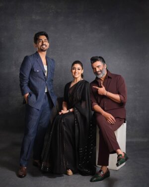 Eka Lakhani Instagram - Glam’d on 🌟 @worldofsiddharth for @netflix_in’s Test.

Wearing @labelcrestelli

Styled by @ekalakhani @fatimabaluchstyles @team___e