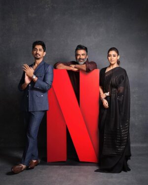 Eka Lakhani Instagram - Glam’d on 🌟 @worldofsiddharth for @netflix_in’s Test.

Wearing @labelcrestelli

Styled by @ekalakhani @fatimabaluchstyles @team___e