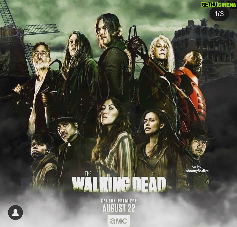 Eleanor Matsuura - 12.9K Likes - Shhhhh it’s starting x #twdwatchparty #thewalkingdeadfinalseason @amcthewalkingdead *art by @johnney5salive