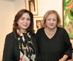 Elham Shahein Instagram - حضرت معرض  للفنانه التشكيليه و الكاتبه الكبيره أستاذه سناء البيسى .. إستمتعت جدا باللوحات الرائعه  أهنئك على فنك الراقى الجميل .. و أتمنى لك كل الخير و التوفيق .. تحياتى و إحترامى لحضرتك
إلهام شاهين - Elham Shahin