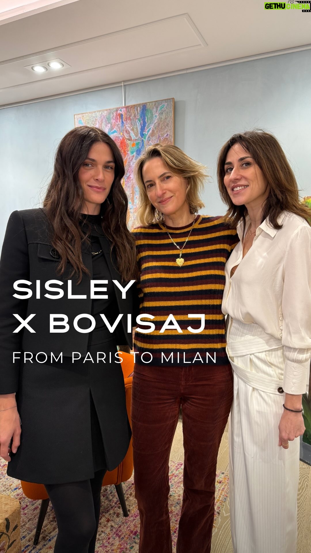 Elisa Sednaoui - 204 Likes - Feeling so grateful for this European tour with @sisleyparisofficial and @bovisaj. From Paris to Milan, we shared time with friends in the stunning Maisons Sisley. Experiencing together the Bovisaj approach to self-care, something that is truly transforming the way we relate to our faces, emotions, and skin. Thank you to each of you who came with your light. It was a gift.